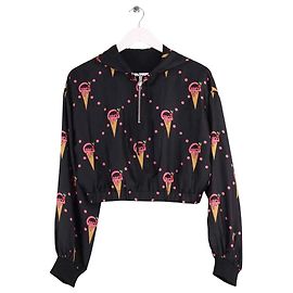 Gucci Sweatshirt aus Seide Schwarz