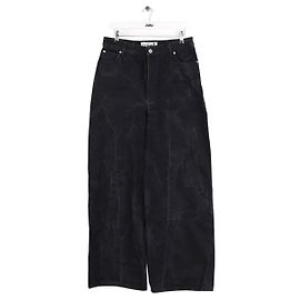 Jeans larghi Loewe neri in cotone