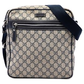 Borsa a tracolla Gucci GG Supreme Beige