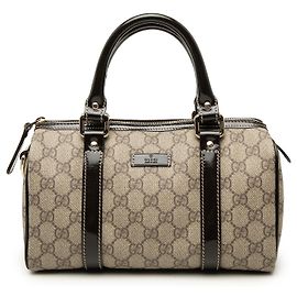 Borsa Boston Gucci Small GG Supreme Joy Beige