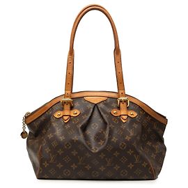 Borsa a tracolla Louis Vuitton Monogram Tivoli GM Marrone