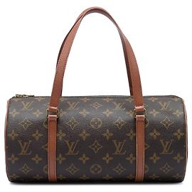 Brown Louis Vuitton Monogram Papillon 30 Handbag