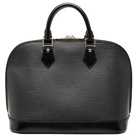 Borsa a mano Louis Vuitton Epi Alma PM Nera