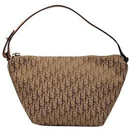 Sac à main Dior Diorissimo Trotter Canvas marron
