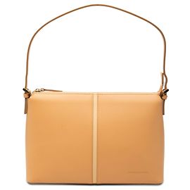 Borsa a tracolla Burberry in pelle beige