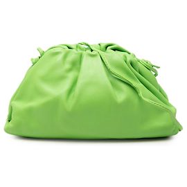 Bottega Veneta The Mini Pouch Crossbody in nappa verde
