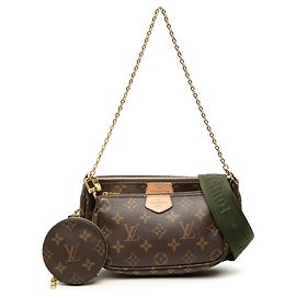 Borsa Louis Vuitton Monogram Multi Pochette Accessoires Marrone