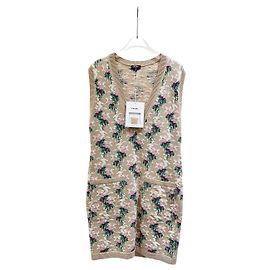 Chanel Kleid aus Seide mit Blumenprint