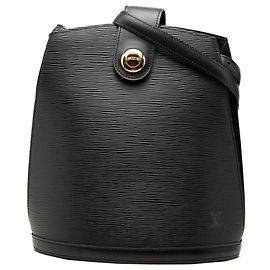 Borsa a tracolla Louis Vuitton Epi Cluny Nera