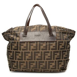 Borsa Fendi Zucca Canvas marrone