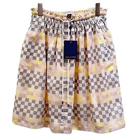 Louis Vuitton Rock Damier Check Polyamid 34