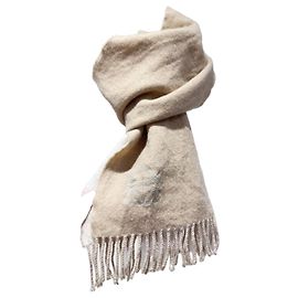 Sciarpa Loewe in cashmere beige