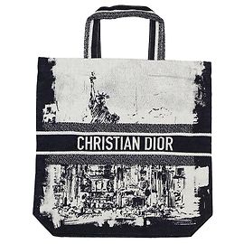 Christian Dior Borsa Shopper "New York" in Tela Jacquard