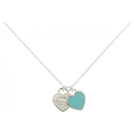 Tiffany & Co. Collana Return to Mini Double Heart Tag