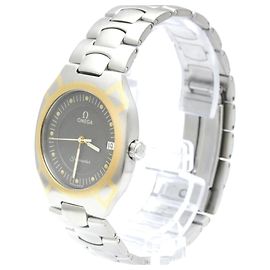 Omega Seamaster Polaris Day-Date Quartz Acciaio inossidabile e Oro giallo (18K)
