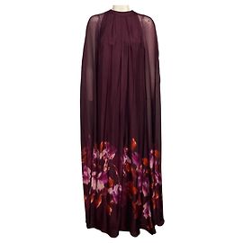 Autre Marque Sachin & Babi Mixed Berry Ikat Border Tiana Kleid