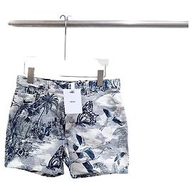 Pantalones Dior con Estampado de Mármol Algodón F34