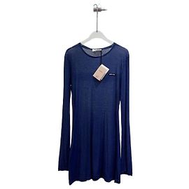Top Miu Miu de algodón azul marino Talla M