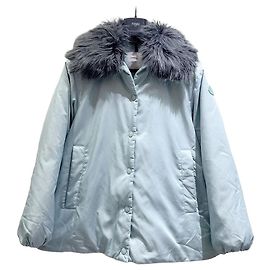 Moncler Daunenjacke mit abnehmbarem Pelzkragen