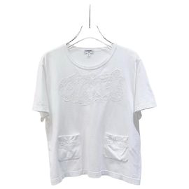 Chanel Tweed Oberteil mit besticktem Logo
