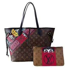 Louis Vuitton Neverfull MM Monogram Kabuki Édition Limitée
