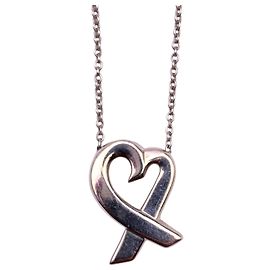 Tiffany & Co Collana Loving Heart in argento sterling Paloma Picasso