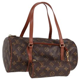 LOUIS VUITTON Monogram Papillon 30 Hand Bag M51385 LV