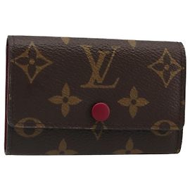 LOUIS VUITTON Monogram Multicles 6 Key Case Fuchsia M60701 LV