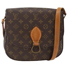 LOUIS VUITTON Monogram Saint Cloud GM Shoulder Bag M51242 LV
