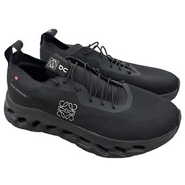 Loewe Sneakers in mesh nere con logo