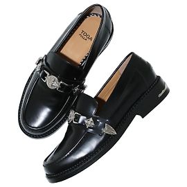 Toga Pulla Mocasines de piel de puntera redonda