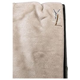 Yves Saint Laurent Bata de Algodón Beige