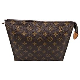 Louis Vuitton Pochette Toiletry Bag Monogram Canvas