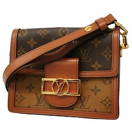 Louis Vuitton Monogram Reverse Dauphine MINI Schultertasche