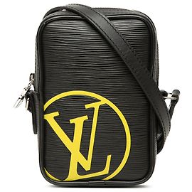 Louis Vuitton Black Epi Initials Danube PPM