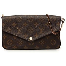 Louis Vuitton Brown Monogram Pochette Felicie