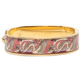 Bracciale a cerniera Monogram Confidential Louis Vuitton placcato oro rosa e smalto M