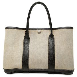 Hermès Garden Party 30 in Toile Beige e Negonda
