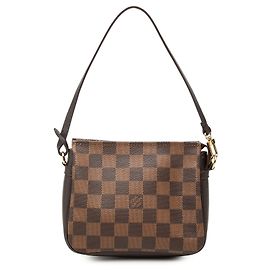 Louis Vuitton Brown Damier Ebene Trousse Pochette