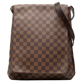 Louis Vuitton Brown Damier Ebene Musette Salsa GM