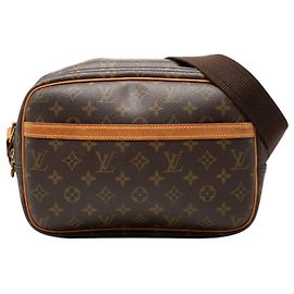 Louis Vuitton Brown Monogram Reporter PM
