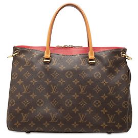 Louis Vuitton Brown Monogram Pallas MM