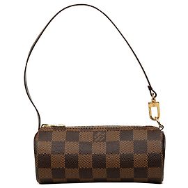 Louis Vuitton Brown Damier Ebene Papillon Pochette