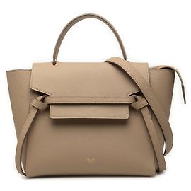 Céline Borsa cintura Celine in pelle di vitello micrograna marrone