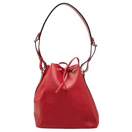 Louis Vuitton Red Epi Petit Noe