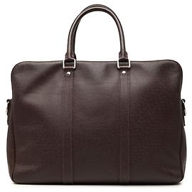 Louis Vuitton Brown Taiga Porte Documents Voyage PM
