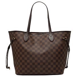 Louis Vuitton Brown Damier Ebene Neverfull MM