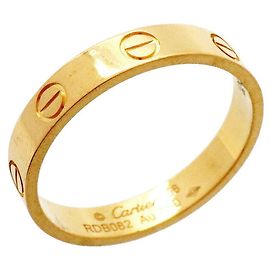 Anello Mini Love Cartier in oro giallo 18K