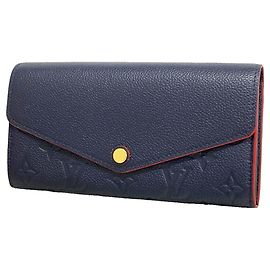 Louis Vuitton Monogram Empreinte Portefeuille Sarah Long Wallet
