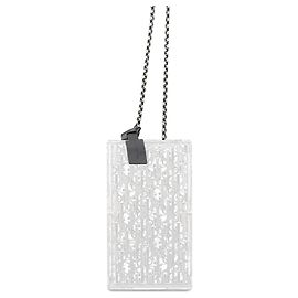 Borsa a tracolla Christian Dior in acrilico bianco